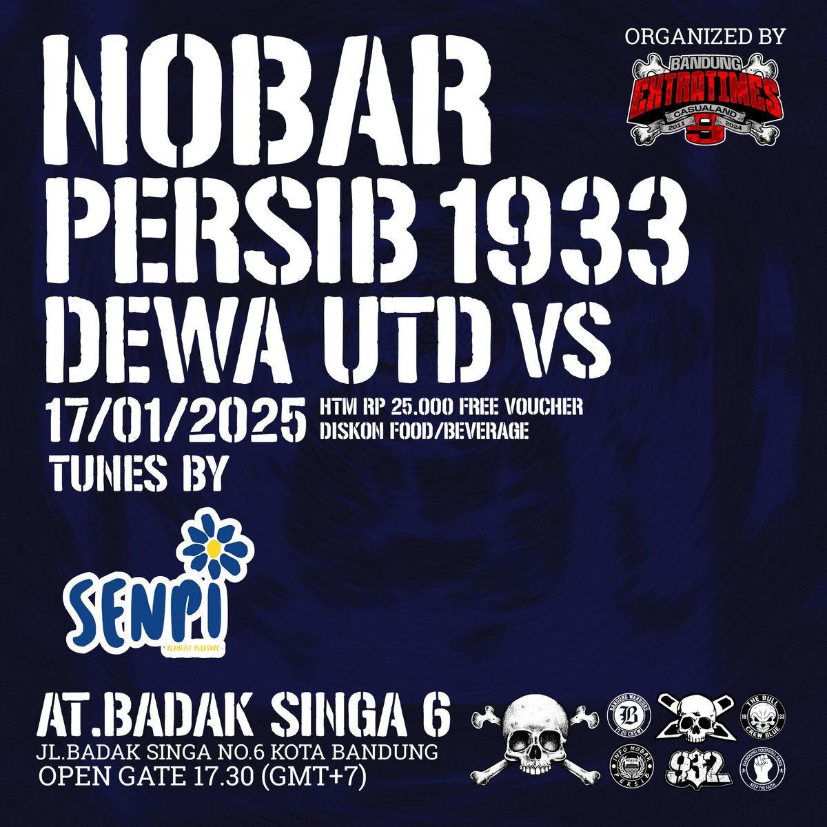 bekokjin's tweet photo. Be there and be loud! Together, we stand strong! 

#Persib1933 #MatchDay #VictoryHopes #SupportTogether
#WeAreChampions https://t.co/BzFSR23uTf