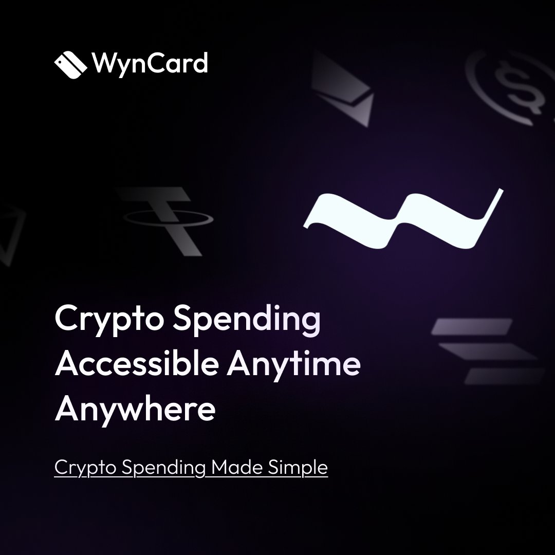 WynPay_Crypto's tweet photo. Unlock the power of crypto with @WynCard ππ³
Spend your crypto anywhere, anytime, with ease and security.
Fast, seamless, and borderless transactions for a global experience.
#WynCard #DigitalPayments #Blockchain #WynPay #CryptoCard https://t.co/AUidJigGNQ