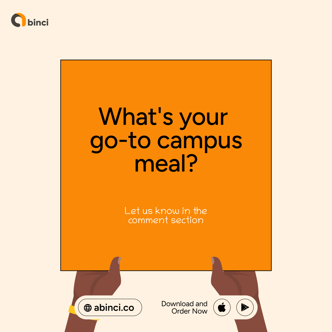 UseAbinci's tweet photo. What's your go-to campus meal? 🍕🍔🍜 Vote below and let’s settle this debate.
Vote now and discover your next favorite meal on Abinci!

#FoodFight #CampusFavorites #AbinciEats https://t.co/wwzO0wFhFy