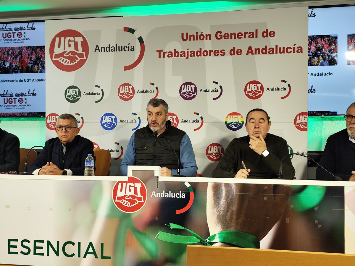 UGT Andalucia (@ugt_andalucia) on Twitter photo 🗣️ <a href="/SG_UGTAndalucia/">Oskar Martín Silvoso</a>
Son necesarias más medidas de control de precios y contra los incrementos injustificados y los beneficios extraordinarios de las empresas y subidas salariales ante el contexto de bonanza económica que vivimos
#DesayunoInformativo 🗣️ <a href="/SG_UGTAndalucia/">Oskar Martín Silvoso</a>
Son necesarias más medidas de control de precios y contra los incrementos injustificados y los beneficios extraordinarios de las empresas y subidas salariales ante el contexto de bonanza económica que vivimos
#DesayunoInformativo