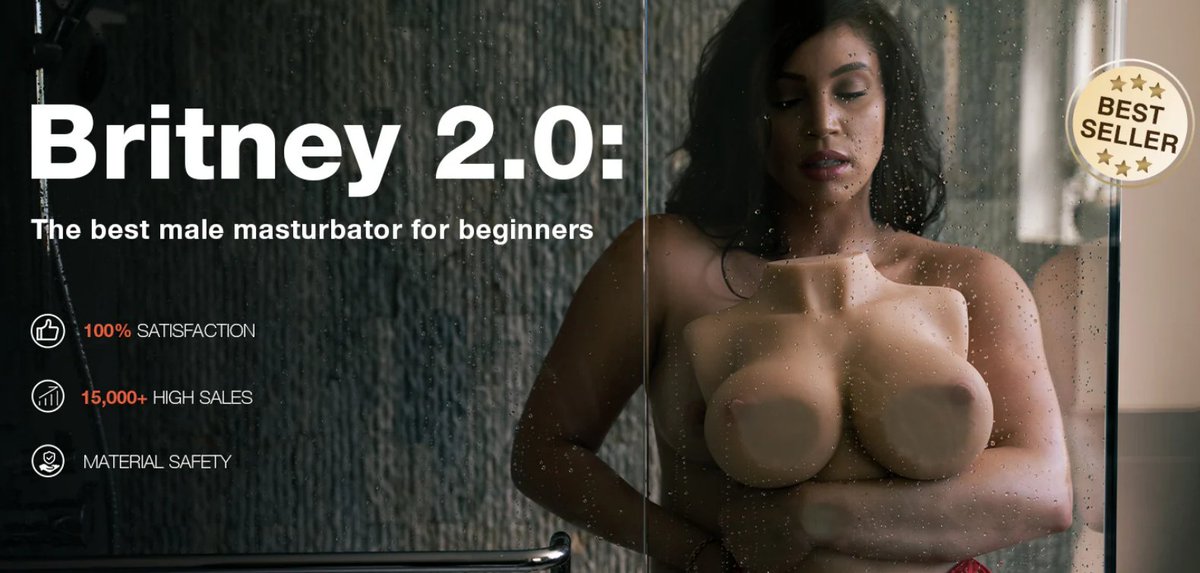 Tantaly's most popular product, the irreplaceable Britney 2.0！  

New to sex doll torsos?🤔 Or tired of the mechanical feel of pocket pussies and masturbation cups?😞 Try something more immersive with #Britney 2.0!😍   

Britney 2.0 is the perfect choice for beginners, offering the best size, weight, realistic feel, easy cleaning, and storage at an affordable price. It’s Tantaly’s top-rated, cost-effective sex doll torso!  

Use code to get 15% OFF now https://t.co/zGhQ9Ow9oD
