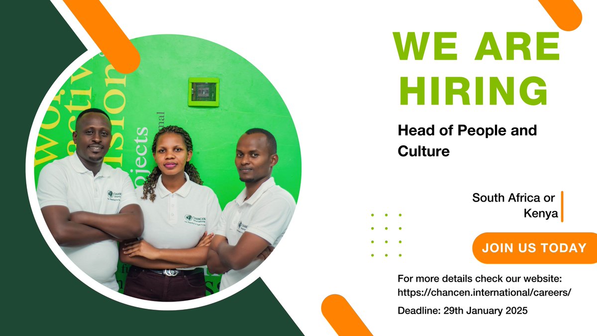 Join Our Team as Head of People &amp; Culture!

We are looking for an experienced Head of People &amp; Culture to lead and innovate within our HR operations. Based in Kenya or South Africa, this role will oversee HR processes across multiple countries, championing a values-driven culture