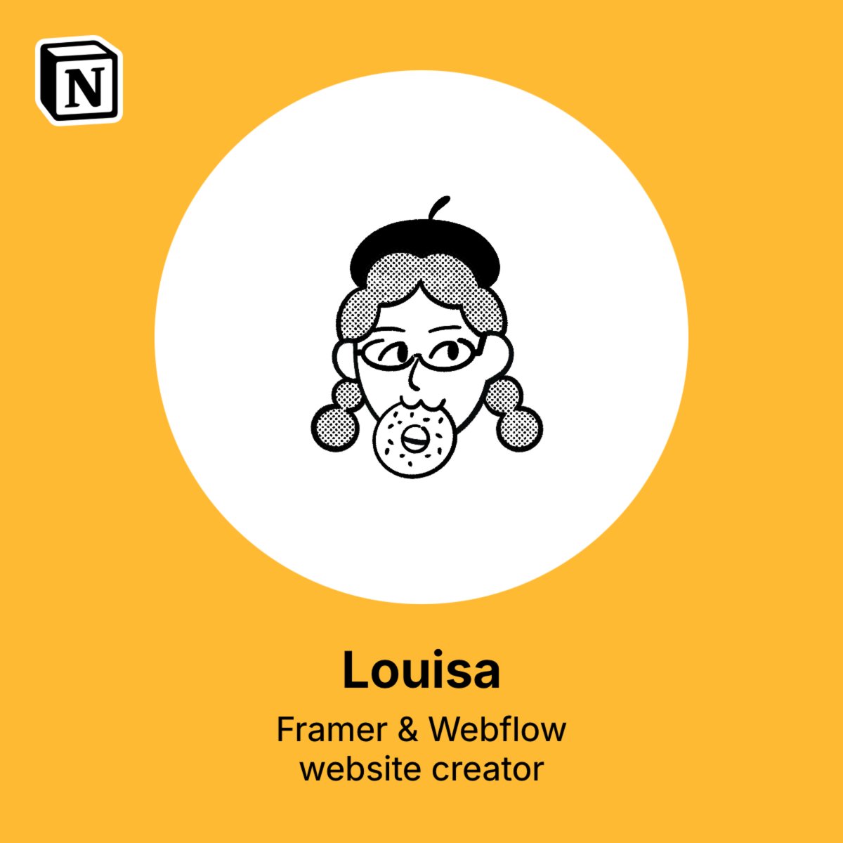 qy_design's tweet image. Happy weekend😎
What do you think of my new avatar with #notionfaces?