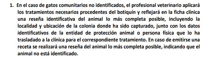 📷 El Govern aclareix la prohibició de l'ús de medicaments en animals no identificats mitjançant microxip.

📷 L'informe redactat per <a href="/AnimalesGob/">D. G. Derechos Animales</a> i @mapagob especifica que els veterinaris podran administrar tractaments a, entre d'altres, #gatscomunitaris

#leybienestaranimal