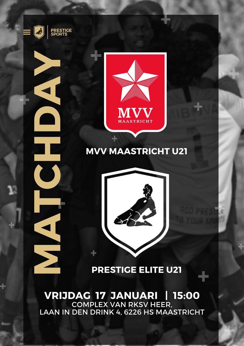 Vandaag nemen onze vrij over te schrijven high potentials het op tegen de high potentials van MVV Maastricht in Maastricht op het complex RKSV Heer van Kick off at 15h…..<a href="/mvvmaastricht/">MVV Maastricht</a> thank you for hosting us!