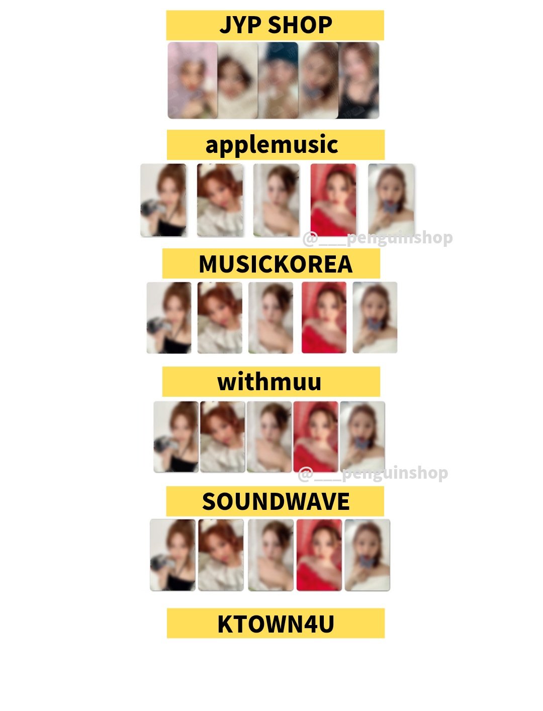 K-POP予約情報🇰🇷 on X: K-POP予約情報🇰🇷 on X: