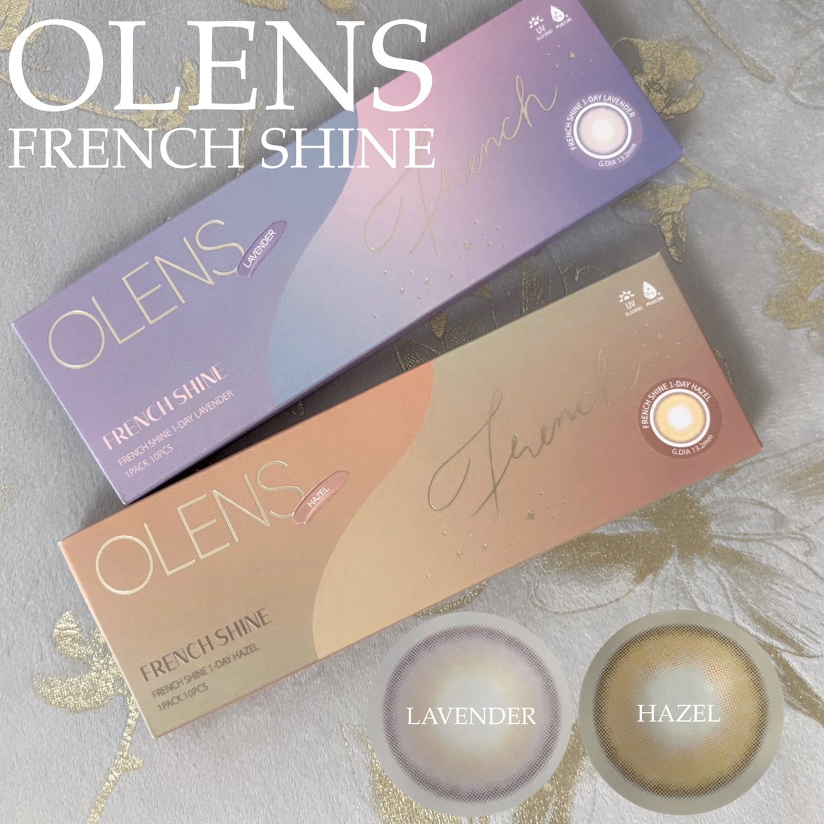 moichanmoi's tweet photo. #PR #POPLENS

OLENS フレンチシャイン
DIA14.2mm GDIA13.2mm

韓国カラコン、オーレンズの色素薄い系カラコン。
ラベンダーはミステリアスな雰囲気に💜
ヘーゼルは優しい雰囲気の目元に🤎
とっても可愛いカラコンなのでぜひチェックしてみてね🫧

#OLENS #カラコン #韓国カラコン https://t.co/9Ac1zy8Q0t