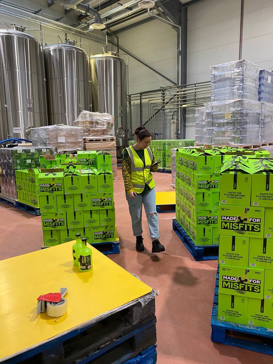 DegenDistillery's tweet photo. We spent some time at our partner Brewdog’s HQ this week 👀
We aren’t here to take part in the $1.7 Trillion dollar industry, we are here to take over. LFD 🔥 https://t.co/9zMpmBiA4b