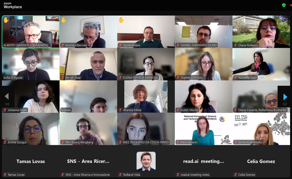 🚀 Kicking off 2025 with teamwork! This morning, #EELISA Work Package Leaders are meeting for the first session of the year to align on progress, enhance coordination, and tackle cross-cutting topics. Here’s to a productive year ahead! 💡✨