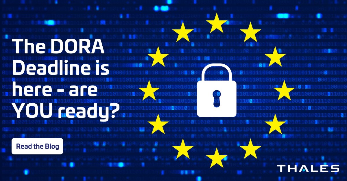 The EU's Digital Operational Resilience Act takes effect today, 17th January 2025 ⏳

In his new article, Romain Deslorieux discusses how #DORA's five pillars offer a roadmap for businesses to adopt best practices to protect their digital infrastructure🔒

linkedin.com/pulse/future-r…