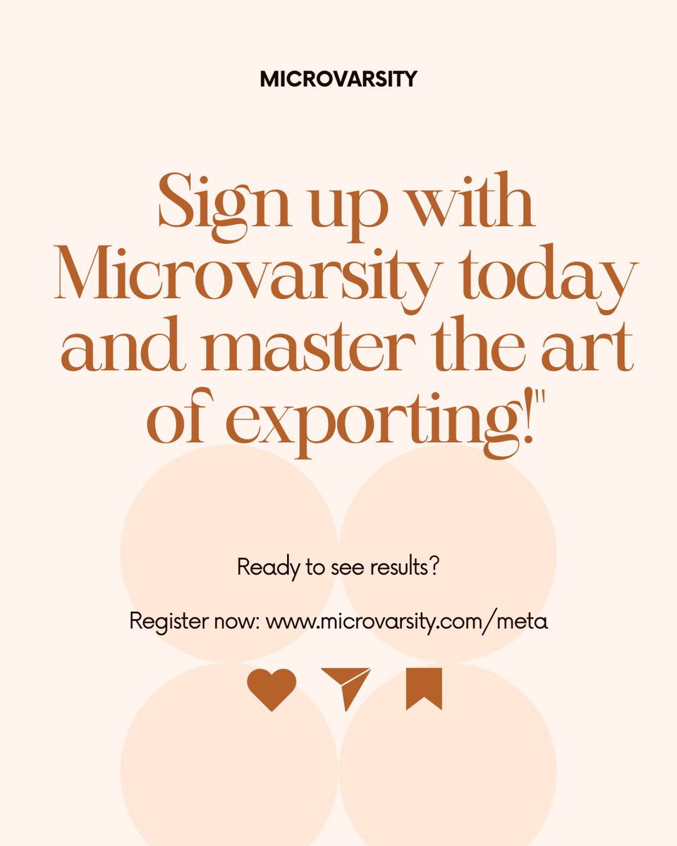 microvarsity's tweet photo. What’s holding your business back from going global? 
With export training, you can understand markets, boost credibility, and maximize profits. 

Don’t miss out on the global stage!
Sign up now 
https://t.co/48lD1EayC9

#Microvarsity #ExportTraining #GlobalSuccess https://t.co/cAFteqa7VP