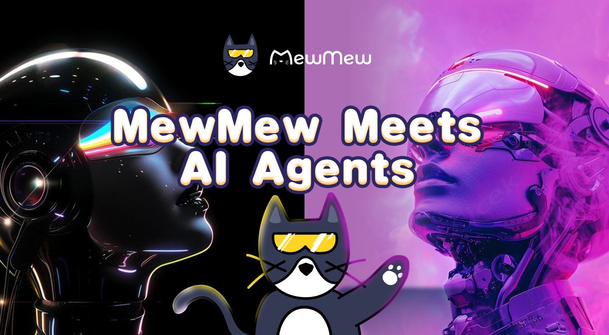 MewMew (@mewmew_tapp) on Twitter photo 🤖✨ MewMew is stepping into the future with AI Agents! 
Discover how our furry friends are getting smarter and more interactive. 
Join the conversation about the next big thing in tech! #MewMew #AIAgents #Innovation 🤖✨ MewMew is stepping into the future with AI Agents! 
Discover how our furry friends are getting smarter and more interactive. 
Join the conversation about the next big thing in tech! #MewMew #AIAgents #Innovation