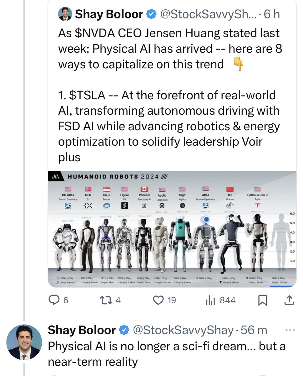 carpentier_pat's tweet photo. $ANTRO
The flow mechanism....
To be early is to win, to follow is to lose...
Being early requires vision and certainty...
When people talked about gpu, ia, l1,l2,rwa..

Projects like $virtuals were 5M....

The visionaries were quick to understand that the flow mechanism would move towards the AI agent narrative.

Flow, like wind, moves and shifts - it's the law of a beating heart, it never stops...

The blind follow AI agents, the visionaries know that the flow is shifting to physical AI...

Soon $Antro the First will be much higher...
Are you a follower or a visionary?

Hoist your sail and let the wind of flux carry you away...be your alpha 

Understand that everything is built pyramidically...

Nvidia's ceo is leaving ia and robotics right now...where is he in the pyramid and where are you? 

Follow the white rabbit....

If u have 1M of $antro now 
U will be billonary with 4,7K…