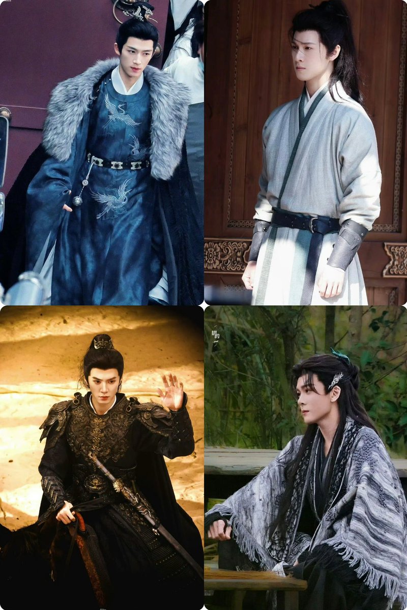 CdramaNews1's tweet photo. 🥜 | The actors who are filming ancient costume dramas in Hengdian, whose costume do you like best?
#ZhangLinghe, #RenJialun, #TianJiarui, #YanYu, #WangXingyue, #ZengShunxi, #ChenZheyuan, #LiYunrui
#Cdrama #Cdramanews #Cpop https://t.co/CKbh0hEyCl