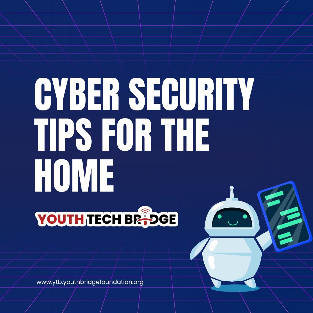 🔒 Stay one step ahead of hackers:
✅ Secure your WiFi network
✅ Control physical access to devices
✅ Protect your smart gadgets
Cybersecurity starts with YOU! Don’t wait—act now to secure your digital world.

#CyberSecurityTips #Youthtechbridge #IoTSecurity #InfoSec