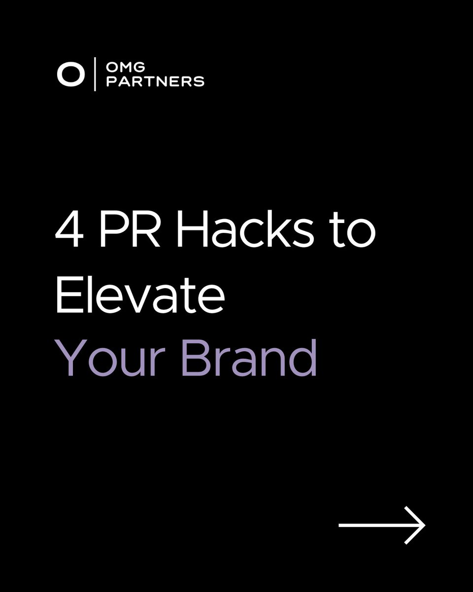 missismada's tweet photo. 🎯 4 #PR Hacks to Elevate Your #Brand 🎯

Whether you're just starting or refining your strategy, these tips can help your brand stand out:

https://t.co/6bjBH9GUo5 https://t.co/bgmcdHusrD