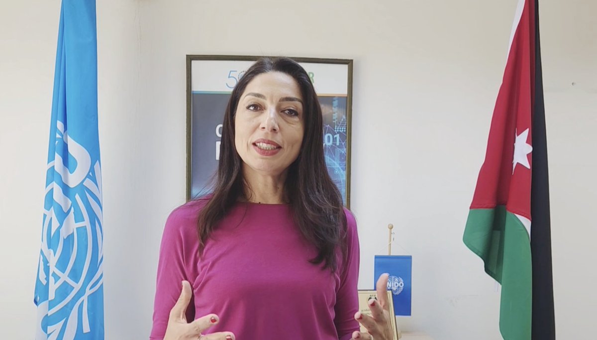 🎥 Voices from the Field: Jordan 🇯🇴

The #UNIDO team in #Jordan advances sustainable development through partnerships, innovation, and resilience. From food systems and energy transitions to circular economy, they’re creating meaningful impact.
👉youtu.be/WIpB5kqDms0