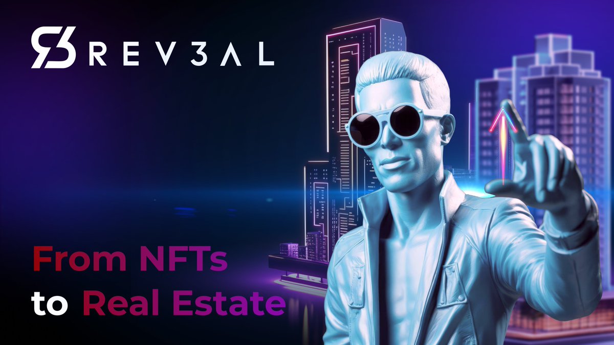 Rev3alTech's tweet image. Digital assets are evolving from NFTs to tokenized real estate. The possibilities are truly endless.

Be part of the evolution: REV3AL.com/#Token

#REV3AL $REV3L #crypto #nft #realestate