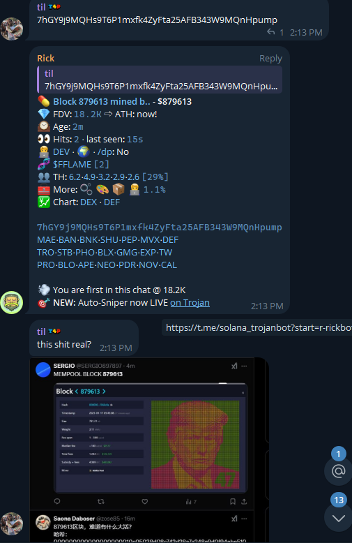 Scannoors's tweet photo. Another day, Another COOK!🫡

@tilcrypto with a banger 

$879613
18k-----5m https://t.co/sBGIDxzKH6