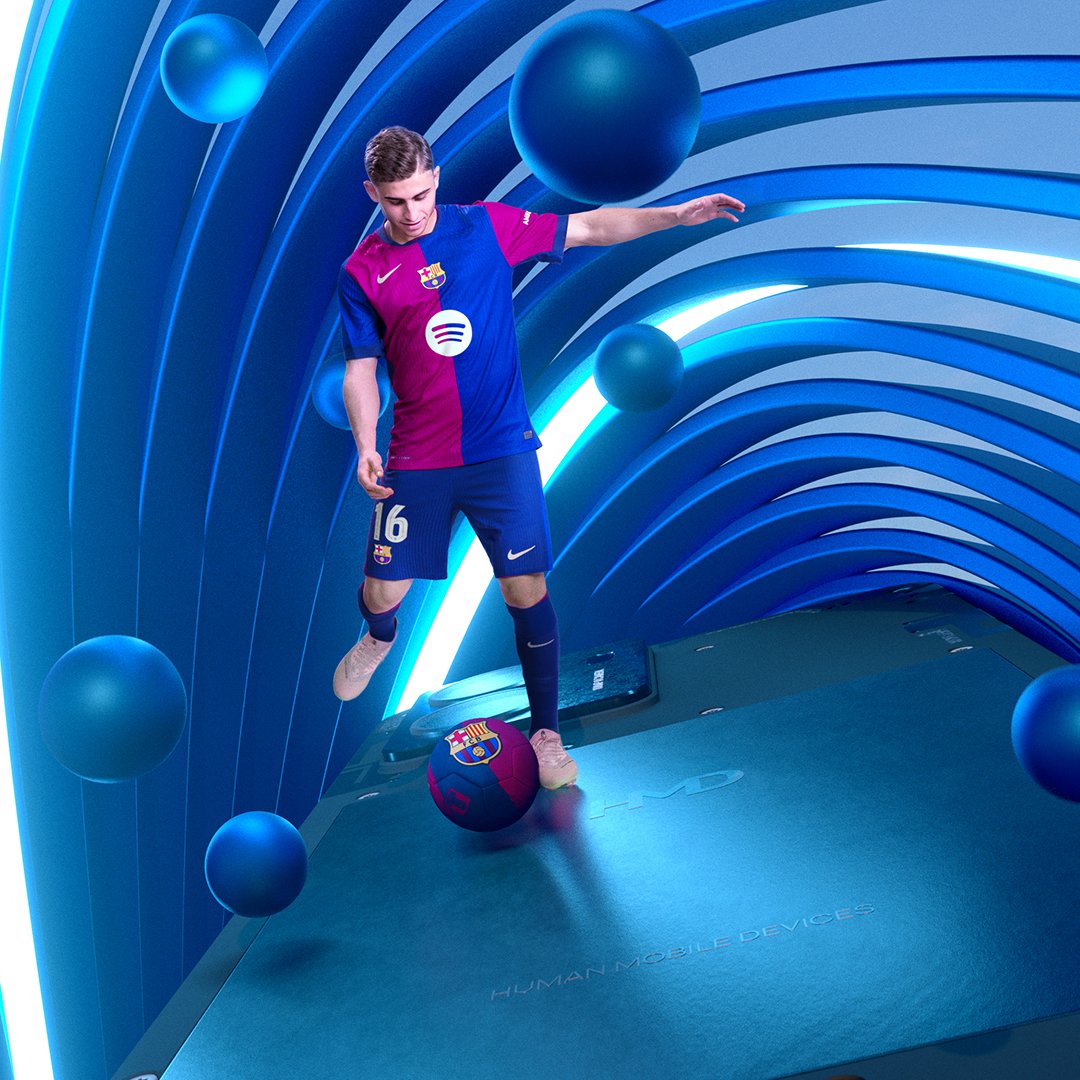 FCBarcelona_cat's tweet image. ⚽ Jugant un partit al planeta @HMDdevices 🪐📱🌌
#ShotOnHMD