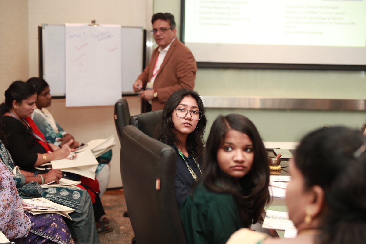 Surendran0510's tweet photo. Twitter Post:

The APPON 7 Pre-Conference Workshop on "Pathways to Resilience: Psychological Care for Children with Cancer" with Dr. Soumitra S. Datta was an incredible success! 🌟
Thank You @HealthCommunic2 
#APPON7 #PsychoOncology #hclfoundation #globalexperts https://t.co/ZhGJntOLPj