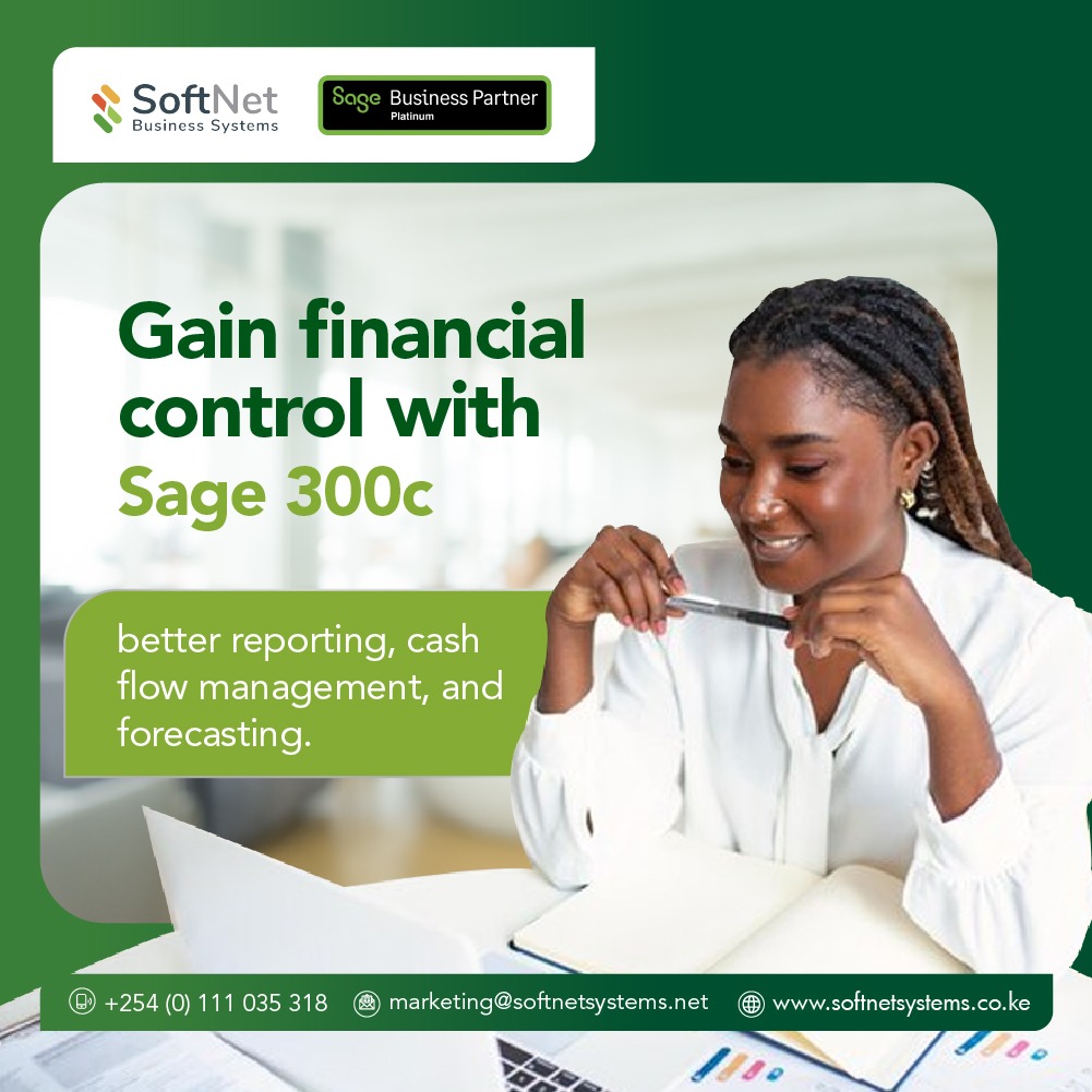 softnetbiz's tweet image. Gain financial control with #Sage300c – better reporting, cash flow management, and forecasting.

softnetsystems.co.ke/sage-300-erp/

#Softnetbusinesssystem Lee kinyanjui Breaking News Mutahi kagwe Azziad Businessowners
