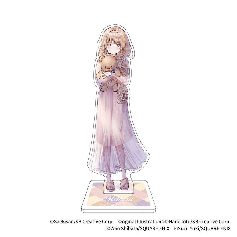 『お隣の天使様にいつの間にか駄目人間にされていた件』から、芝田わん先生描き下ろしイラストが存分に楽しめる椎名真昼のビッグアクリルスタンドが登場！お出かけの際に持ち歩いたり、お部屋やデスクに飾ったりしてお楽しみください。#お隣の天使様
sqex.to/i7AVH