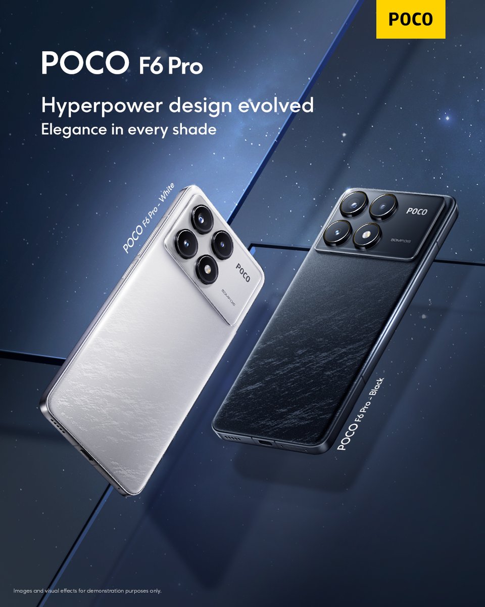 POCOGlobal's tweet image. Dive into the #POCOF6Pro's elegantly potent design.🌑