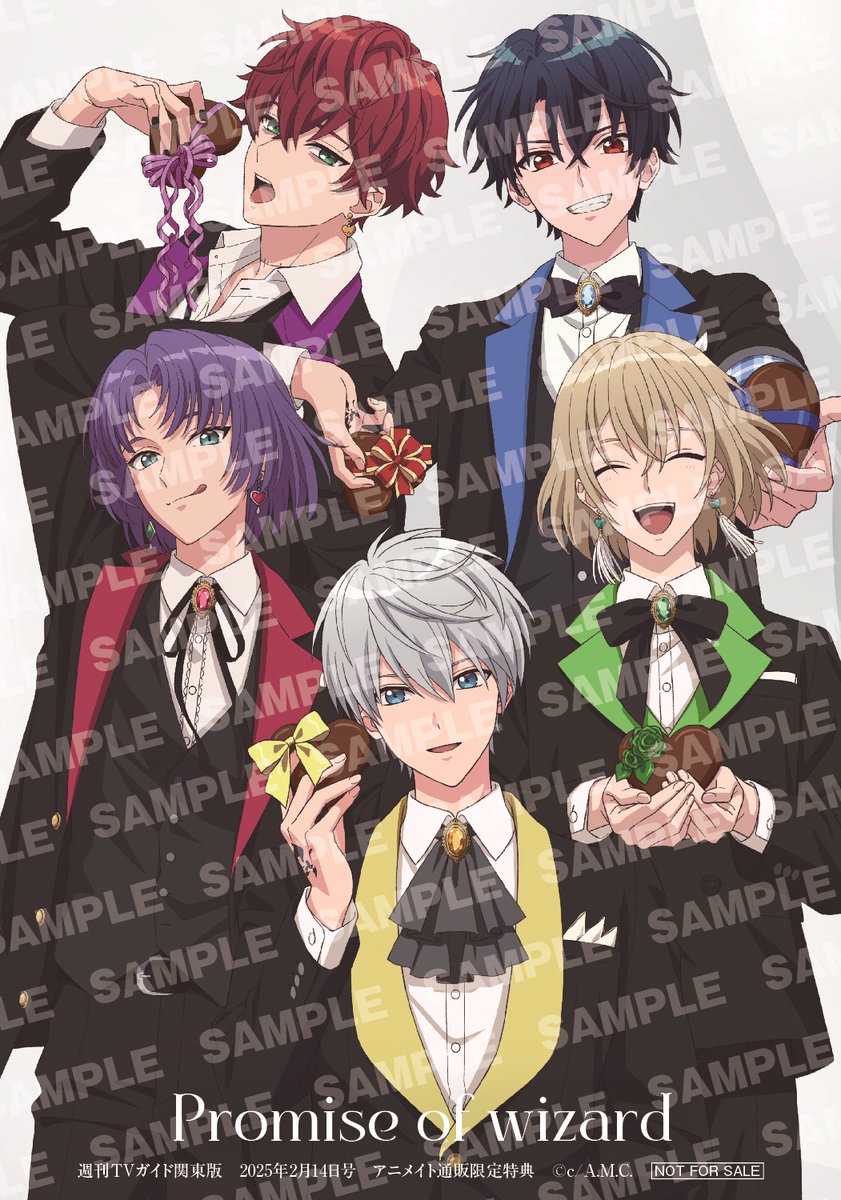 📣2/5発売 「#週刊TVガイド 2025年2月14日号」 TVアニメ『#魔法使いの