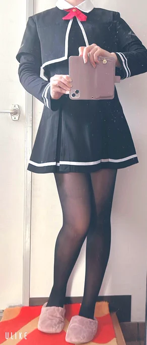 みたま・せなみこのコスで着る予定の大東学院制服が届いた思ってたよりクオリティ高くて嬉しい……!!オーダーメイドして良かった…… 