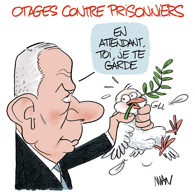 ManDessins's tweet photo. #Netanyahou #CessezLeFeu #dessin @Midilibre https://t.co/OpbBGRWDeJ
