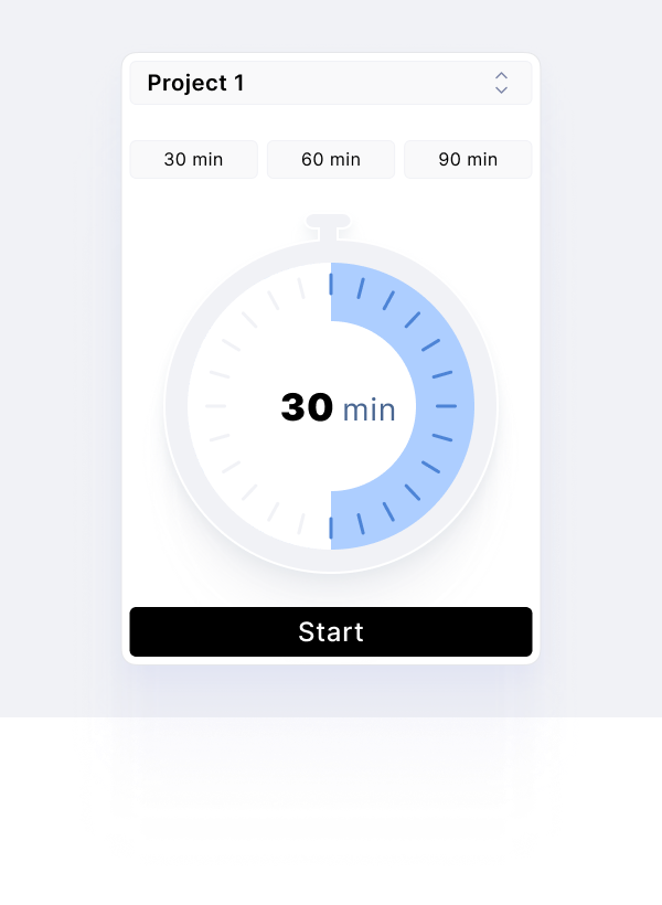 sssssssamir's tweet photo. @florinpop17 Just show the set time first, then the remaining time once it starts, so the UI can be simplified. And to add a little bit of delight, I’d go for something like EasyPark, as @poyashad said.
Here’s a quick, unpolished example to give an idea—something like this, maybe? https://t.co/wm4ykAyjQX