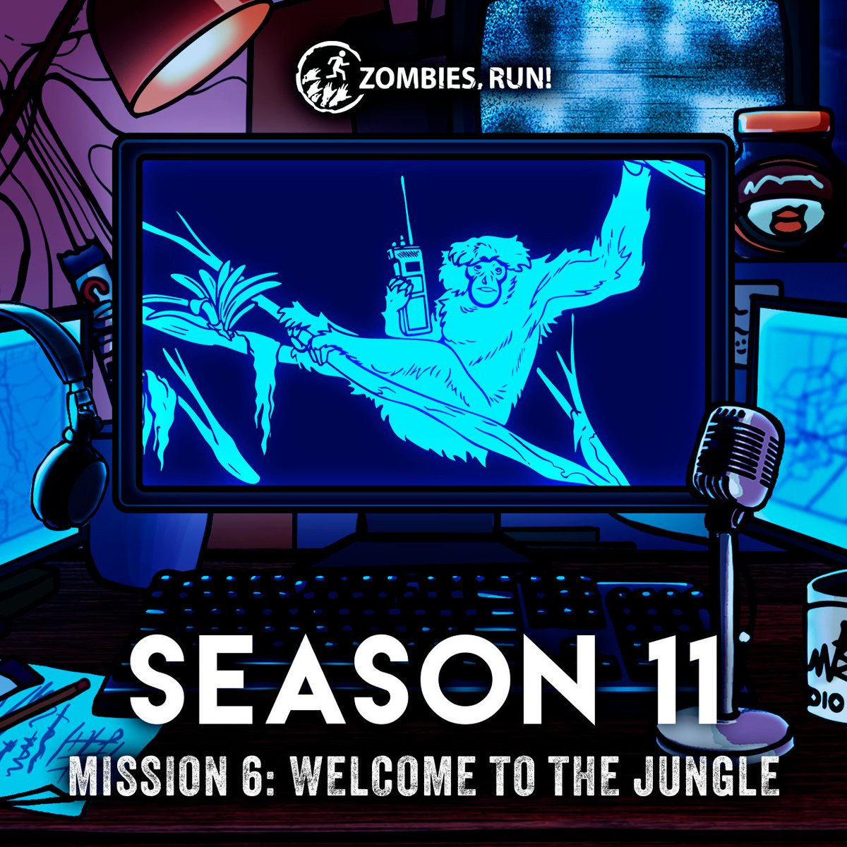 The thief's trail leads you deep into the jungle. 

You're prepared for zombies, of course, but they're far from the only thing to worry about in there.

Mission 6 of Zombies, Run! Season 11 is available now.