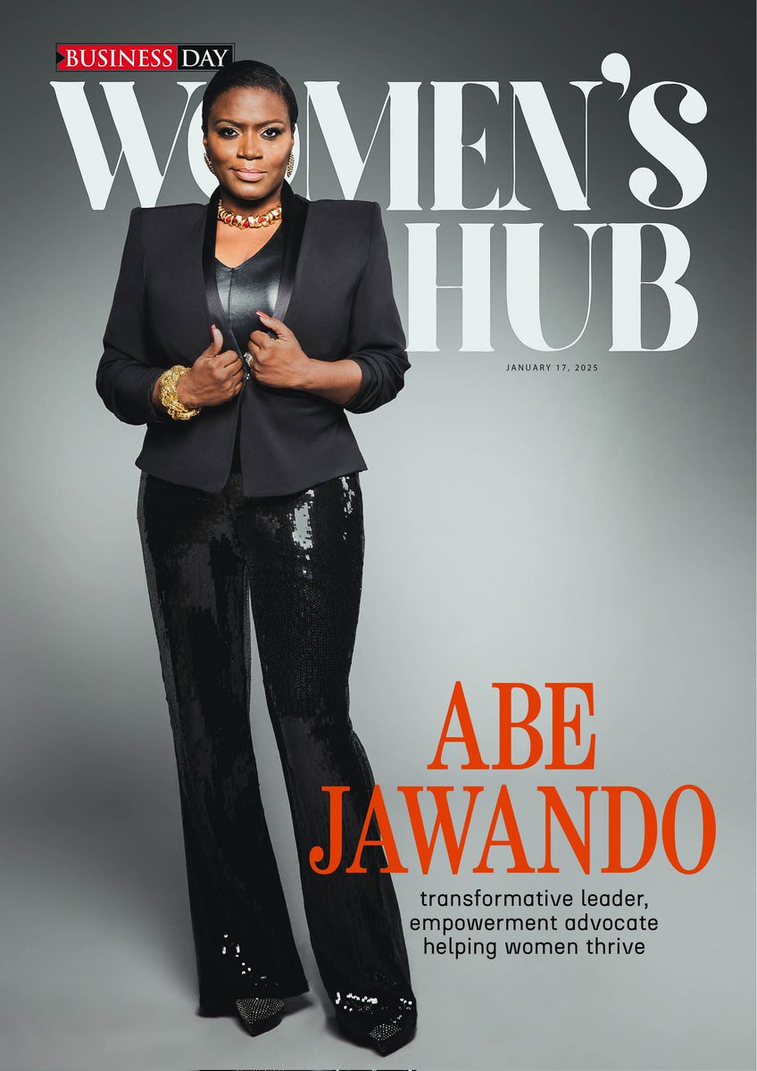 kemi_ajumobi's tweet image. Abe Jawando is a Nigerian-born lawyer, business coach, and strategist whose career exemplifies leadership and revolutionary impact.

READ INTERVIEW ONLINE
google.com/amp/s/business…

DOWNLOAD MAGAZINE
archive.businessday.ng/download/women…

#MaryKay