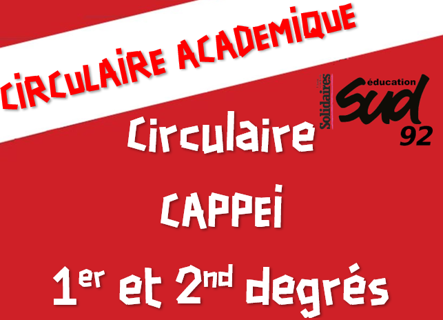 SUDeducation92's tweet photo. 📁Circulaire académique📁
Candidatures CAPPEI 1er et 2nd degrés – Rentrée 2025

⚠️ Candidature jusqu’au 7 février⚠️
🔜 Réunions d’information institutionnelle / 22 janvier 15h / 27 janvier 17h30

⬇️⬇️⬇️
https://t.co/W7EaOFCvAX https://t.co/ulTS1t7Omy