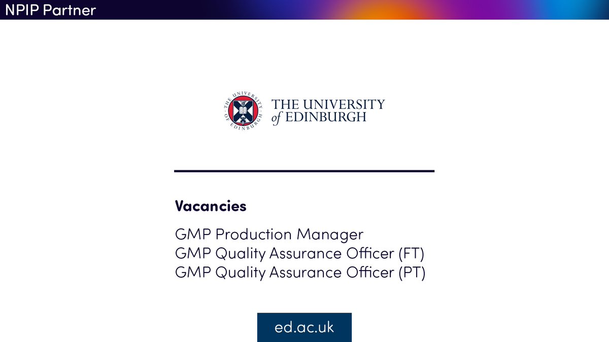 NPIP (@npip_org) on Twitter photo 📌 #Careers | <a href="/EdinburghUni/">The University of Edinburgh</a>
Links in the comments.
#Radiochemistry #Jobs #PETimaging 📌 #Careers | <a href="/EdinburghUni/">The University of Edinburgh</a>
Links in the comments.
#Radiochemistry #Jobs #PETimaging