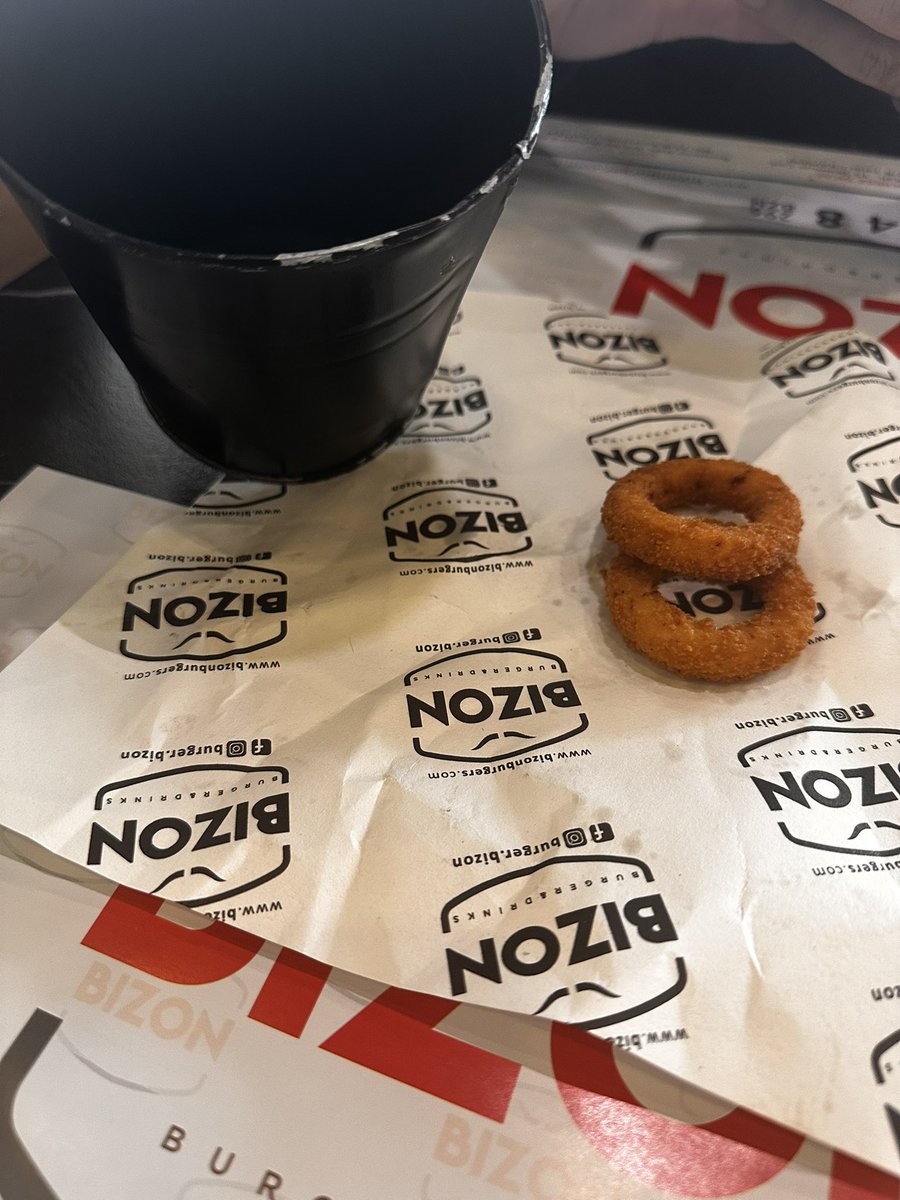 “Kovada” gelen ikram için teşekkürler Bizon Burger