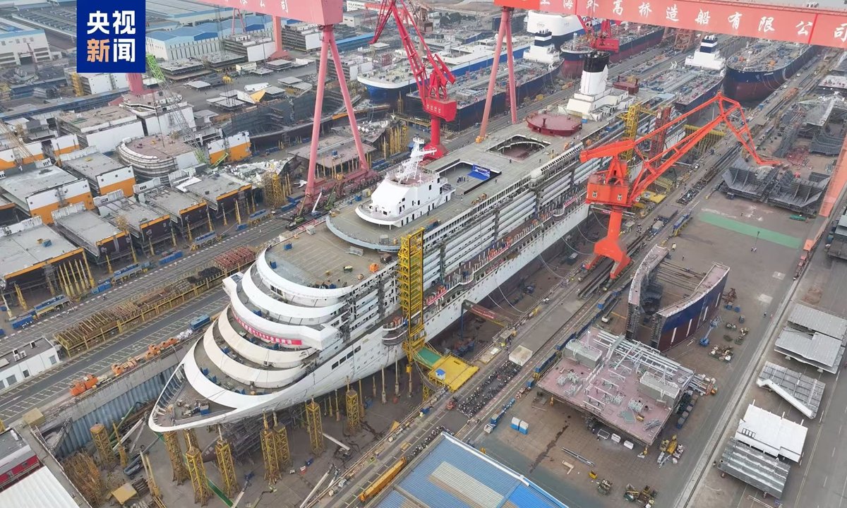 Over half of the ships delivered globally in 2024 were built in China