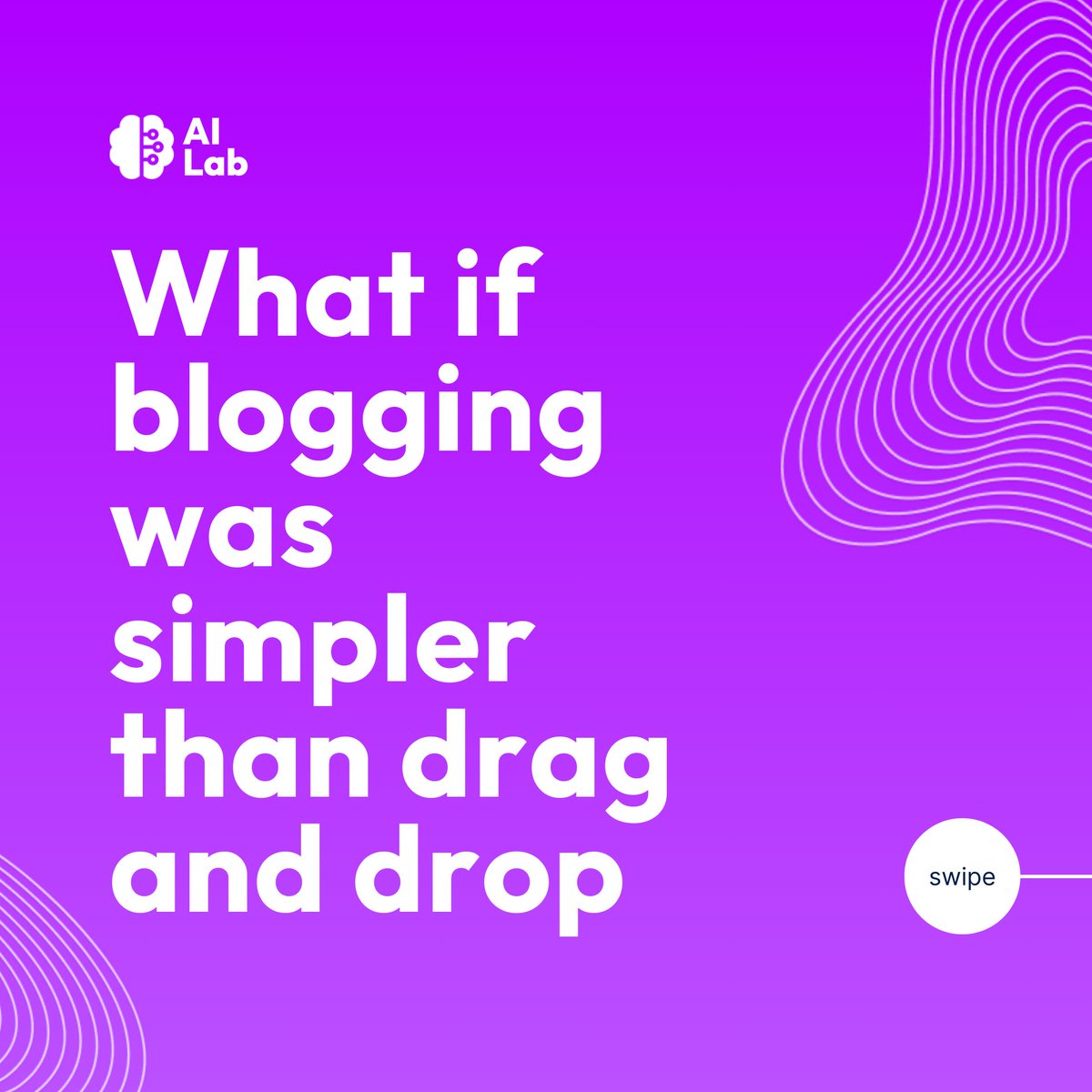 AiLabApp's tweet image. Whether you're a seasoned blogger or just starting out, our new features help you.
Ready to see how easy it can be? Start creating like never before!

#BloggingSimplified #AIForBloggers #EffortlessContentCreation #AIUpdates #ContentMadeEasy #BloggingJourney #NoCodeRevolution