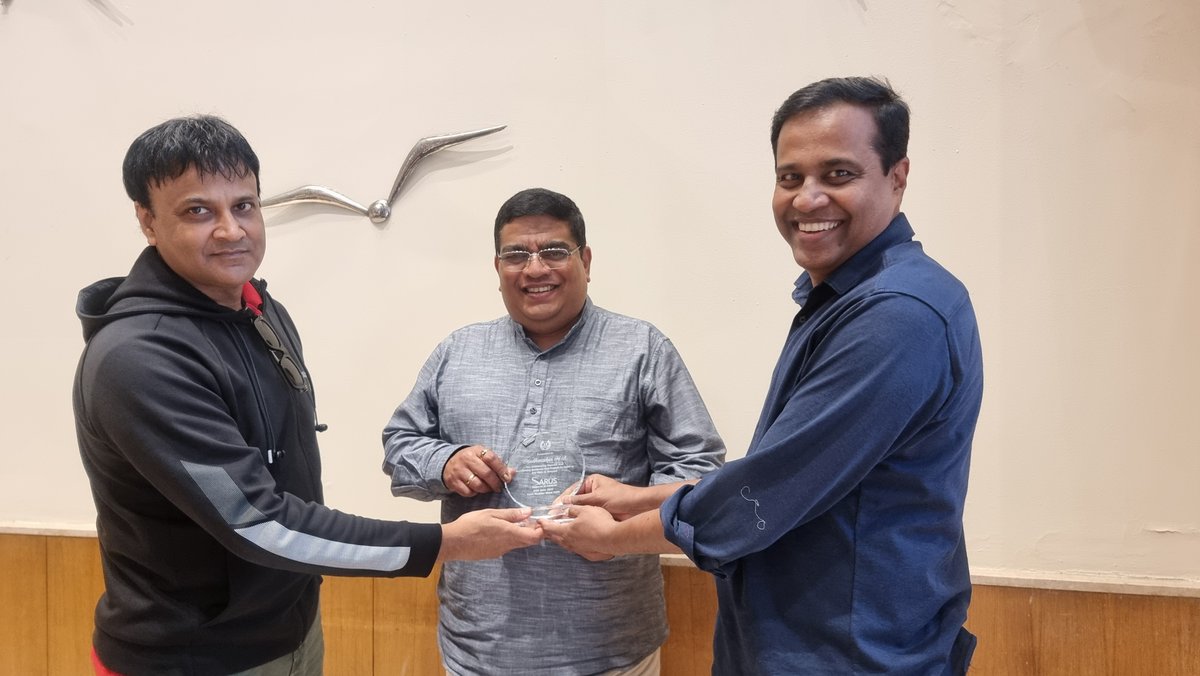 SarusInc's tweet photo. Team Sarus Bangalore, getting ready for the click 📸… Celebrating our team's accomplishments with a great meal.
#SarusInc #teamlunch #teammeet #celebration @SarusInc https://t.co/DMVVNBkwCs