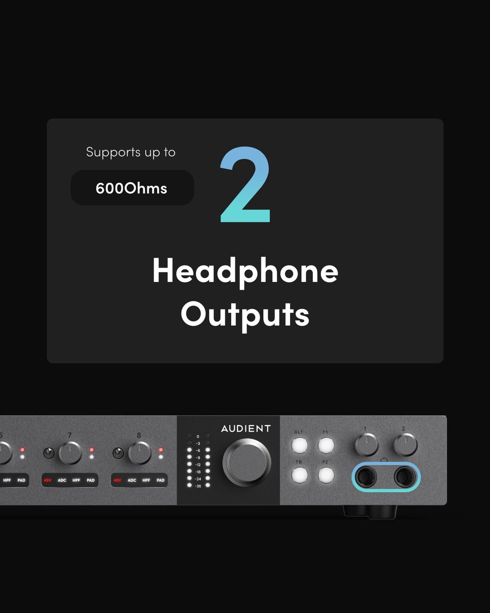 AudientWorld's tweet photo. Swipe to find out more about iD48. 👉

iD48 is here, taking the iD Range to another level. 🤩🙌

Link 🔗👉 https://t.co/fQDXH9FVHl

#Audient #iD48 #recording #mixing #audiointerface #studio #gear #music #audio #musicstudio #recordingstudio #producer #production #homestudio https://t.co/M1JvMPteSM