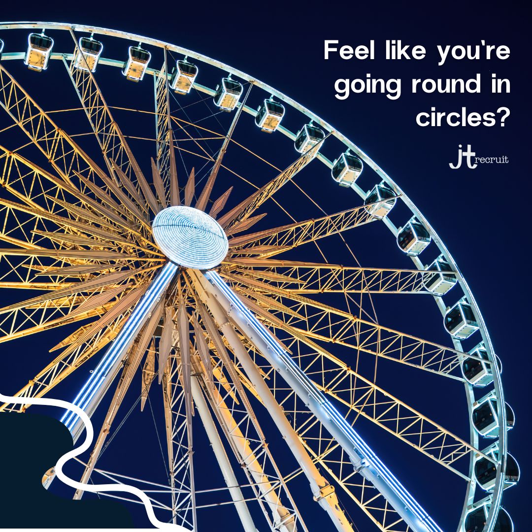 Job hunting got you feeling like you’re stuck on a ferris wheel? 🎠

Let JT Recruit help you break the cycle! We’ll guide you straight to the opportunities that match your skills and goals.

👉 Let’s make your job search simple: jtrecruit.co.uk