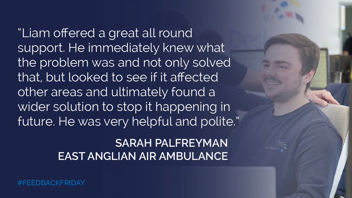 Amazing feedback for our Systems Engineer, Liam, this week! 👏