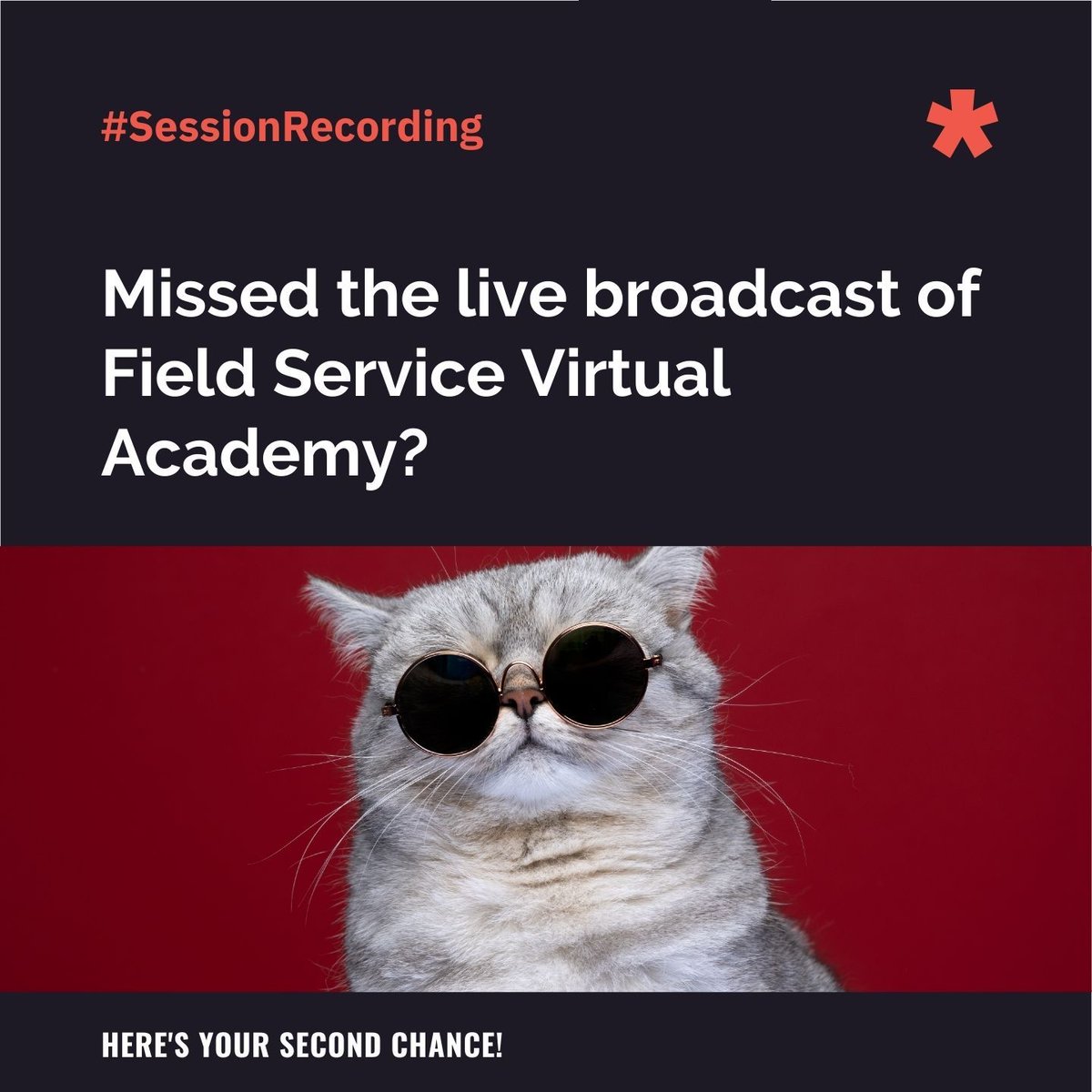 CopperbergAB's tweet photo. 🎥 Replay Alert! The #FieldServiceVirtualAcademy is now on-demand.

Learn from experts on: 
- Data-driven care
- Smart analytics
- #FieldService intelligence

Watch here → https://t.co/0hRMn6IsHI

💡 Bonus: Gain virtual library access too!

#predictivemaintenance #fsm https://t.co/HbCXZXr23r
