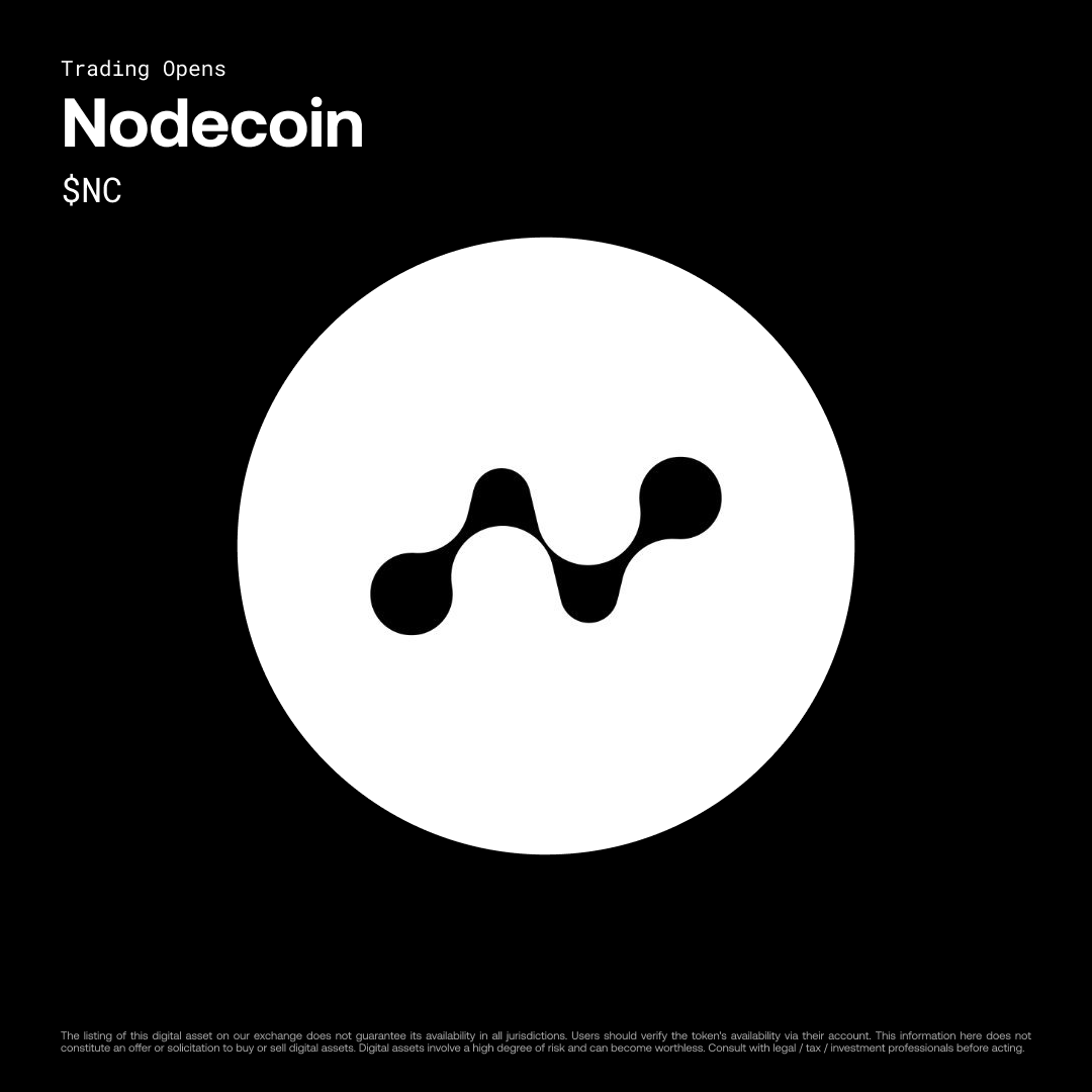 okx's tweet photo. 🟢 #NewListing 
 
$NC @nodepay_ai Spot trading is LIVE on #OKX!
 
Trade now: https://t.co/2e2HR6U7rS https://t.co/DO5Fg1CFN3