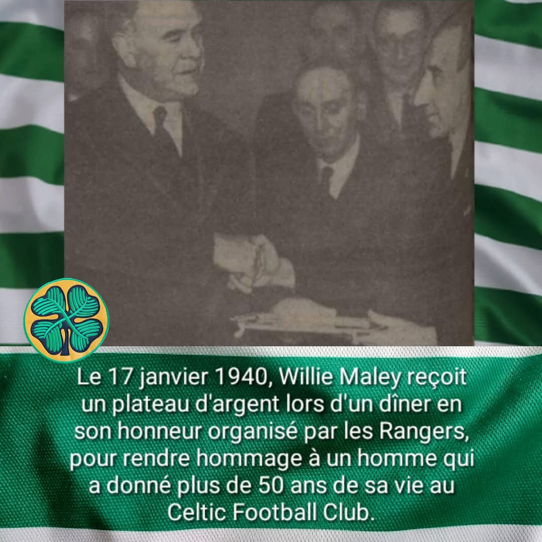 CSC_Francophone's tweet photo. On 17 January 1940, Willie Maley was presented with a silver platter at a dinner in his honor hosted by Rangers FC, to pay tribute to a man who gave over 50 years of his life to Celtic FC.
#Celtic #CelticFC #COYBIG #BHOYS #HOOPS #YNWA #Celte 🍀🇮🇪☘️ https://t.co/iqLbW1cTLO