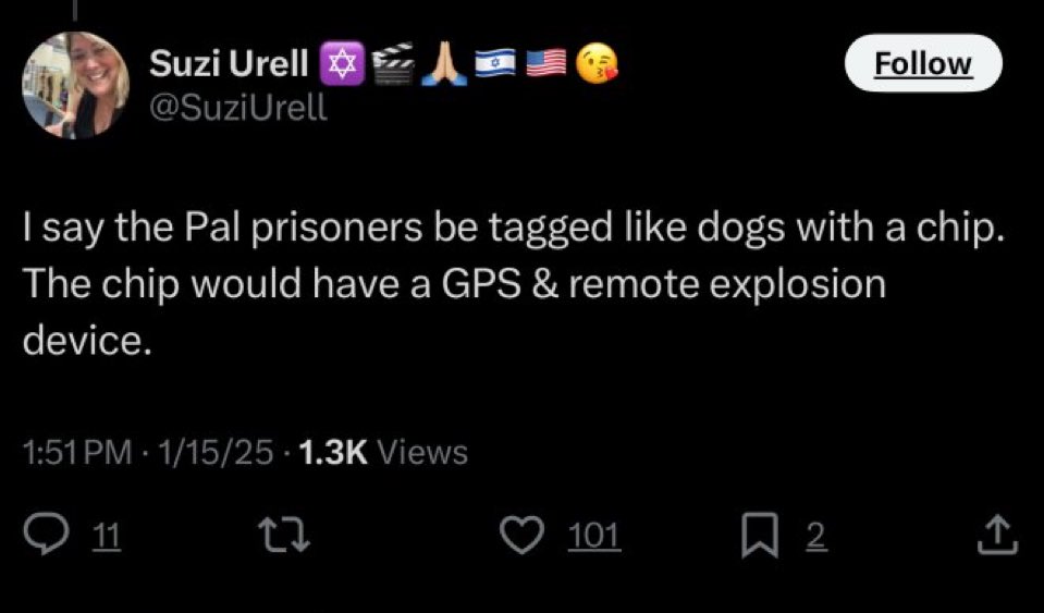 This is what a society high on genocidal rhetoric produces