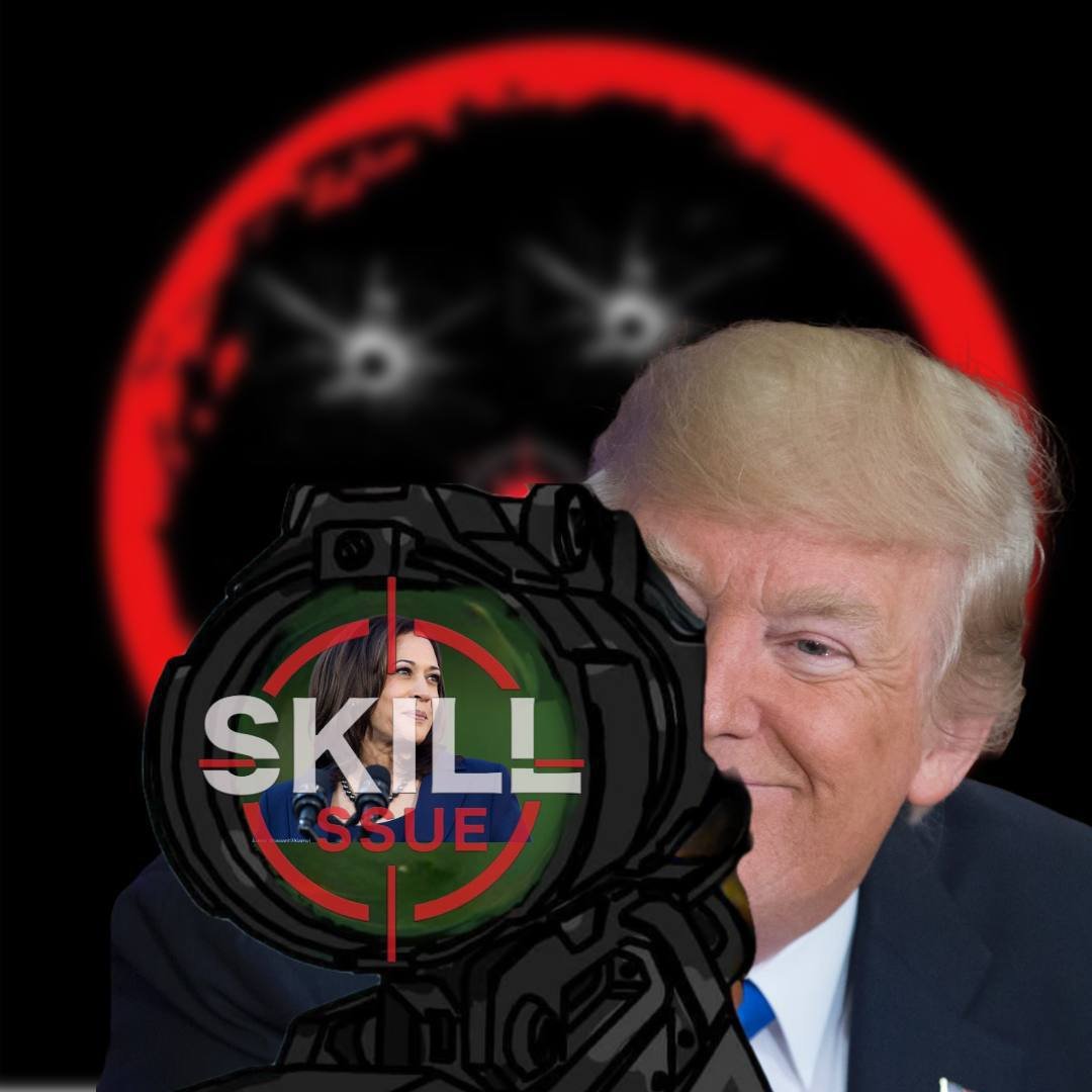 skillissueonsol's tweet photo. Trump, the Skillinator https://t.co/UgvkhriSZC