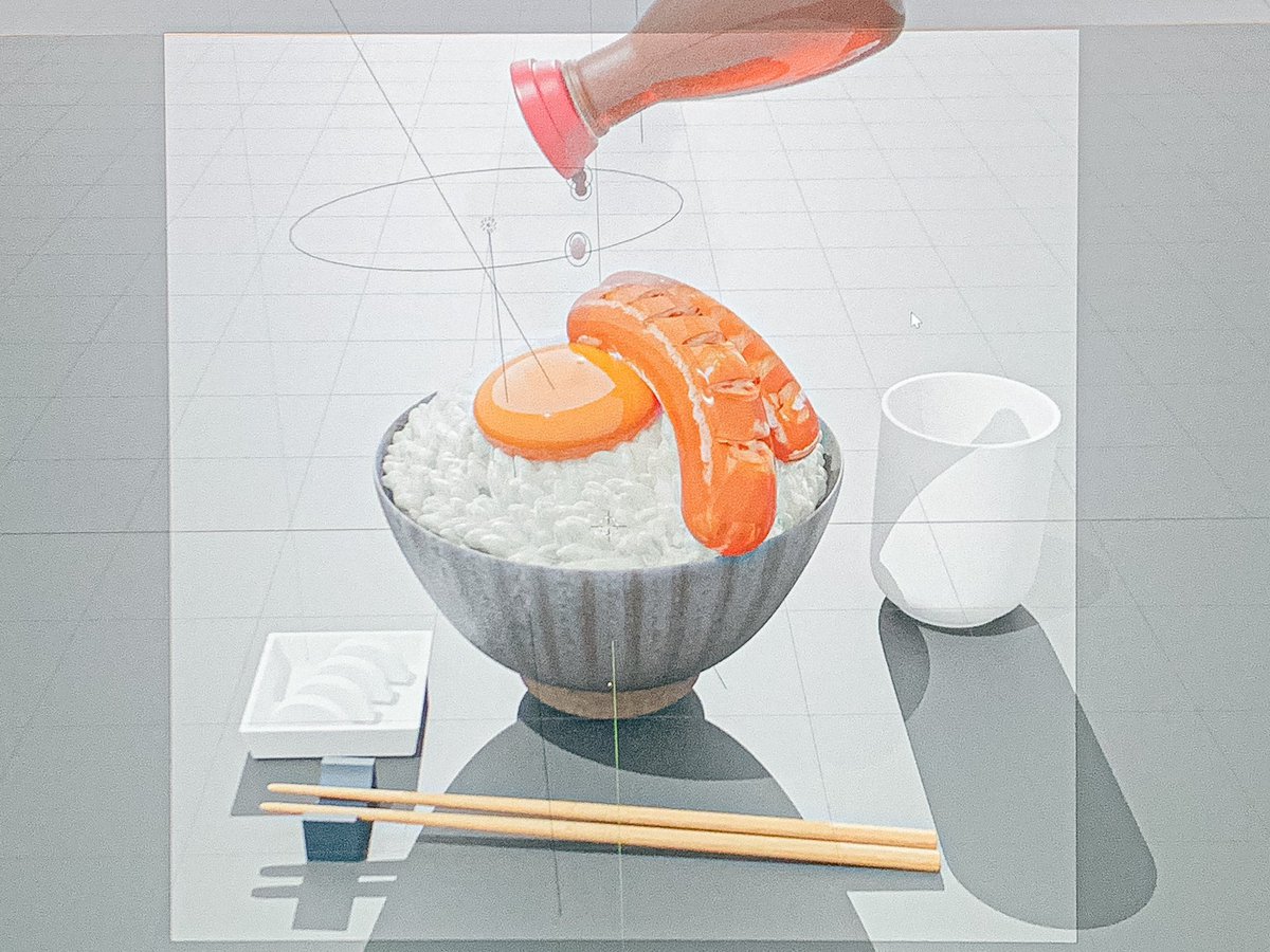 nagi_haikei's tweet photo. 🍳🍚🧂

#b3d #blender初心者 #blender https://t.co/sBLWSl76fE