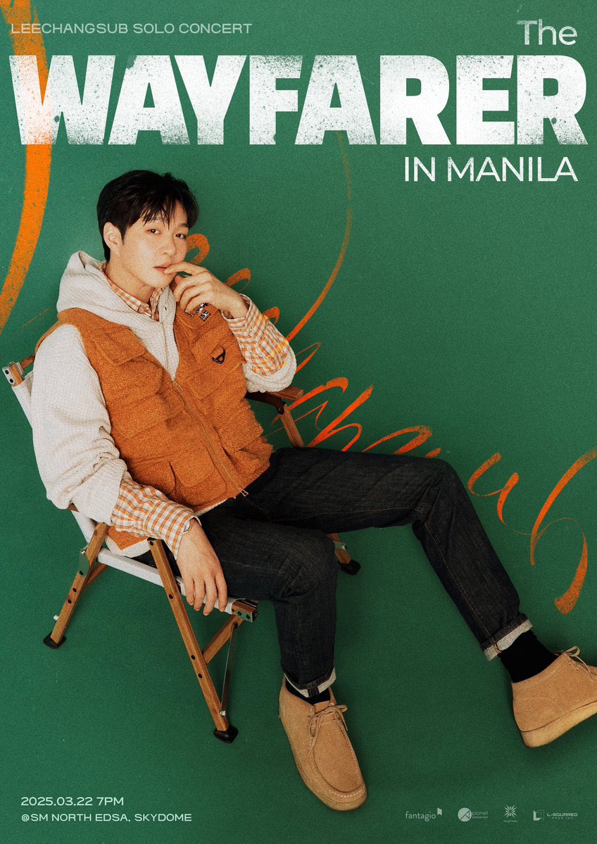 philconcerts's tweet photo. LEE CHANGSUB [The Wayfarer] to MANILA on March 22, 2025, at the SM North EDSA, Skydome.

Tickets on sale starting February 2, 2025, 12NN, via https://t.co/S9moifnbyc 🎫

#TheWayfarerMANILA @LSquaredProdPH https://t.co/a6qvocfiU2